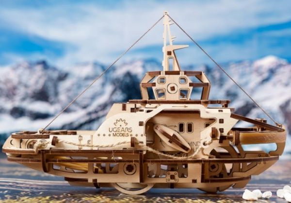 3D-пазл Ukrainian Gears Буксир механический