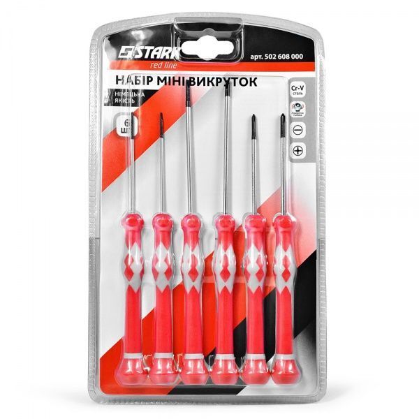 Набір викруток Stark прецизійні 6 шт. 502608000
