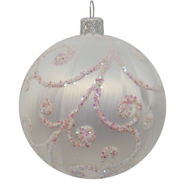 Шар новогодний d80 АВ мороз. 8865/25233 