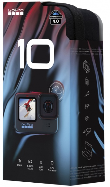 Екшн-камера GoPro Hero 10 black (CHDHX-101-RW) 