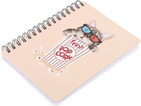 Блокнот Сучасні коти у кіно 10,5x14,5 см