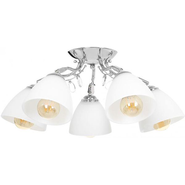Люстра потолочная Accento lighting Cannes ALPL-PL77521-5 5x60 Вт E27 хром 