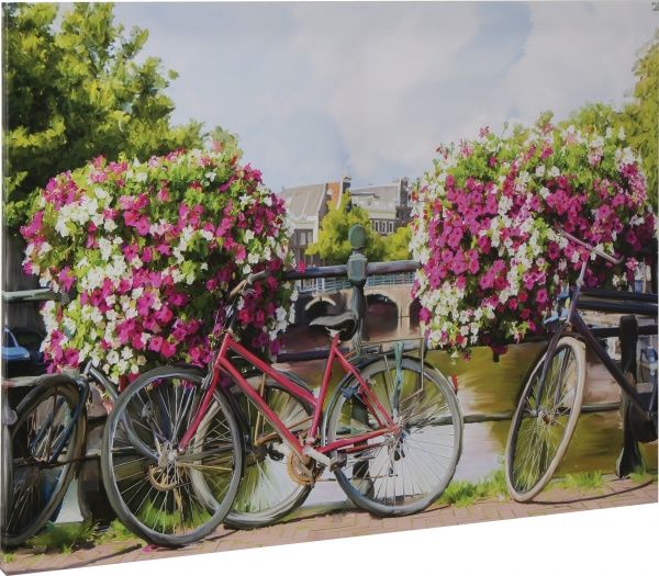 Картина Велосипеды 80x60 см Styler CA-01314 