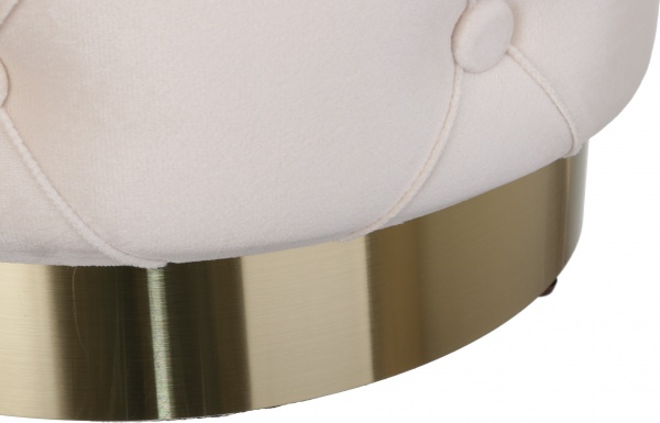 Сундук-пуф Louis бежевый 33,5х33,5х38 см 