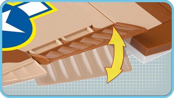 Конструктор Cobi Вторая Мировая Война Самолет Кертисс P-40 Вархавк COBI-5519