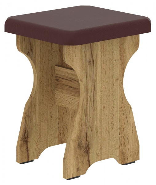 Табурет коричневый / дуб тахо 