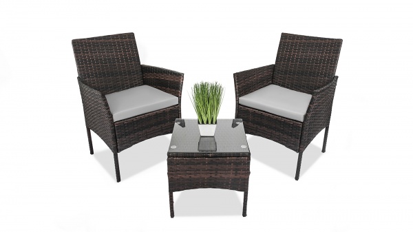 Комплект металевих меблів Just Relax Balcony коричневий 