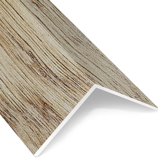 Профиль угловой Decomax 118 25х25 Laminat 6957 дуб пилсен 3000 мм