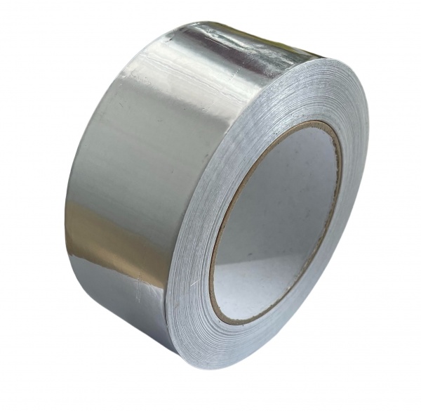 Алюминиевая лента самоклеющаяся 50 м x 75 мм x 30 мкм 