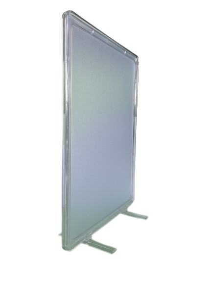 Комплект рамка А4 прозрачная с протектором и держателем под углом 90° 3 шт. 