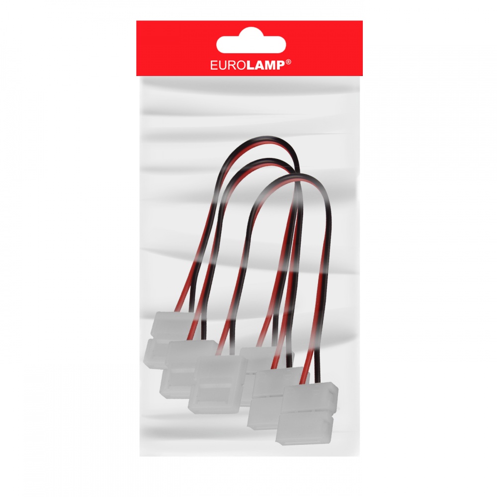 Коннектор угловой Eurolamp IP20 CNCTR-8mm(SMD)К 3 шт.