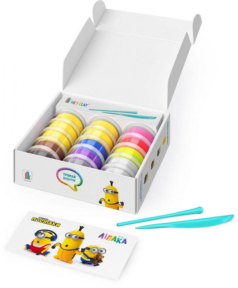Набір пластиліну Lipaka самостійно твердіє Посіпаки 15026-UA01