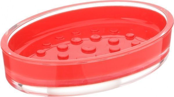 Мыльница Axentia Graz красная 128581