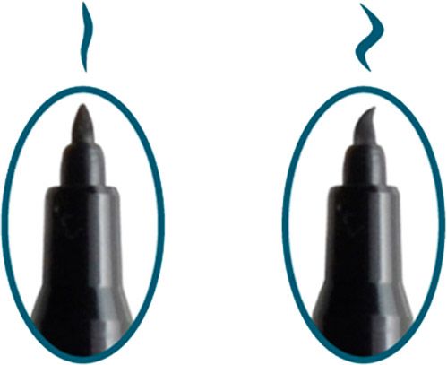 Маркер Marvy пензель LePen Flex 4800004 зелений 