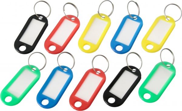 Набор бирок для ключей 10 шт. KT-50 