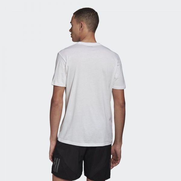 Футболка Adidas FAST GFX Tee FJ4997 L білий