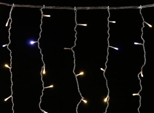 Электрогирлянда-штора внешняя встроенный светодиод (LED) 170 ламп 2м белая