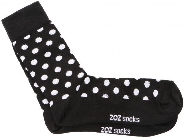 Шкарпетки ZOZ Limited edition LE-04 р. 27 чорно-білий 