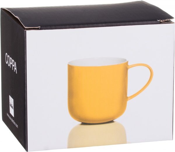 Чашка Coppa 400 мл желтая 19100346 ASA