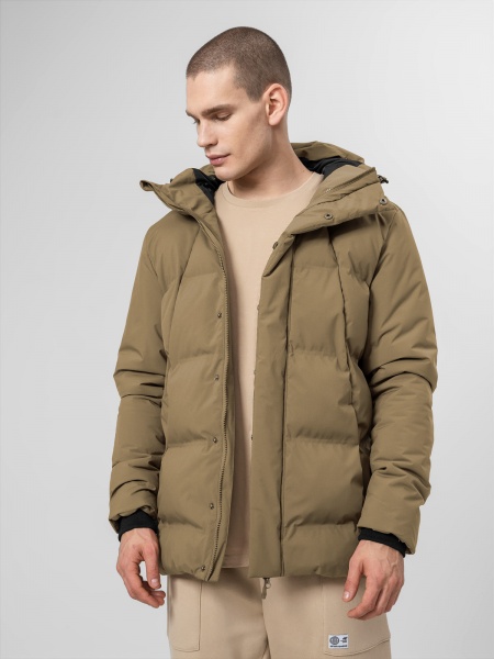 Пуховик 4F JACKET KUMP007 H4Z22-KUMP007-74S р.M бежевий