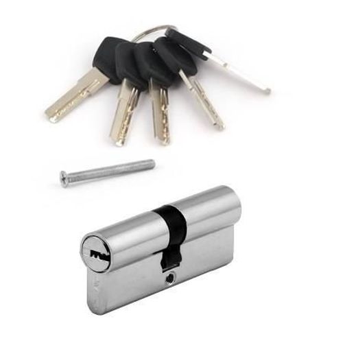 Цилиндр Avers DM 35x35 ключ-ключ 70 мм хром