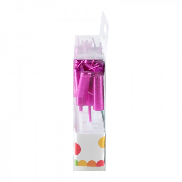 Свечи для торта Буквы Металлик Ві та Ві 13 шт. 