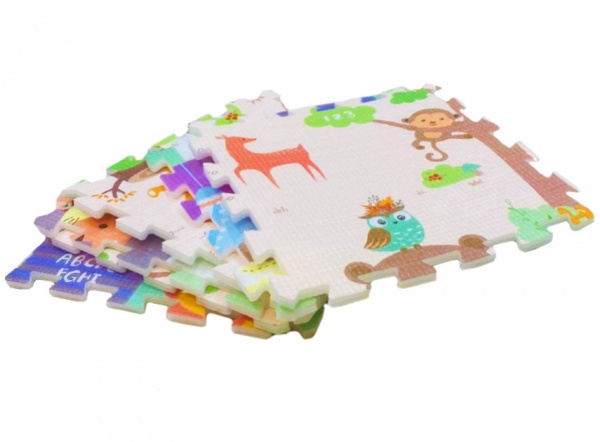  Lanor Килимок-пазл Lanor Ліс/тваринки (60х60х1,5см) 6шт.
