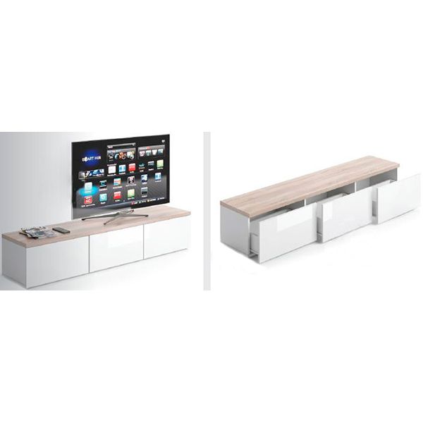 Тумба під ТВ Панараі W1650 біла