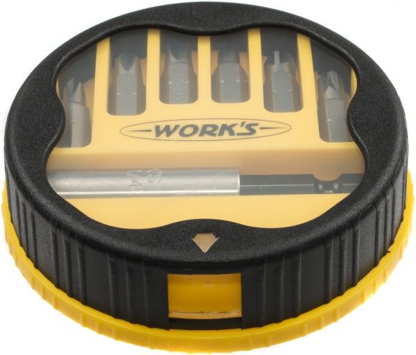 Набор бит Work's 7 шт. RBT7E
