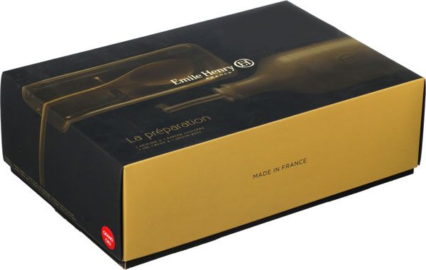 Набір пляшка для олії та підставка для ложки LES SECRETS D'EMILE гран крю Emile Henry