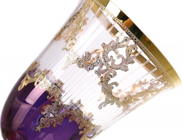 Набір бокалів для вина Violet and Gold 250 мл 6 шт. Combi 