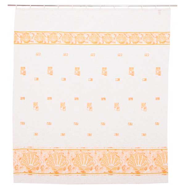 Шторка для ванной Vonaldi Deniz Kabugu 180x200 см бежевая