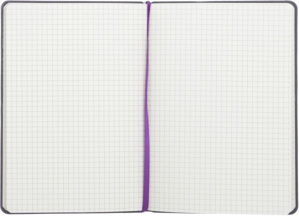 Блокнот Геометрія А5 96 арк. в клітинку фіолетовий JONSER