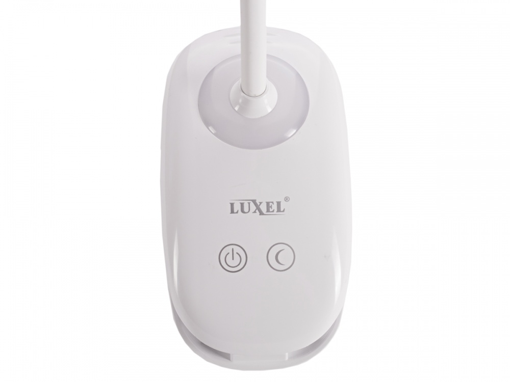 Настольная лампа аккумуляторная Luxel 6W 1200mAh USB белый TLC-04W
