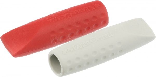 Ластик для карандашей Grip 2001 микс 2 шт. Faber-Castell