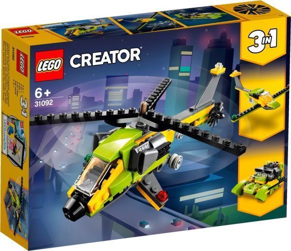 Конструктор LEGO Creator Пригоди на гелікоптері 31092