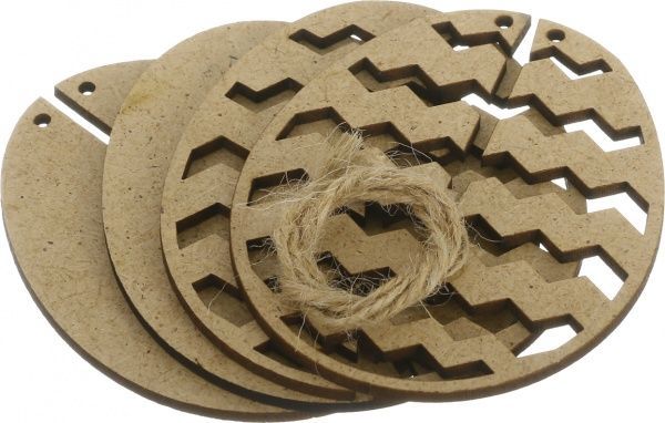 Заготовка Яйца пасхальные 8х8х10 см 2 шт. 