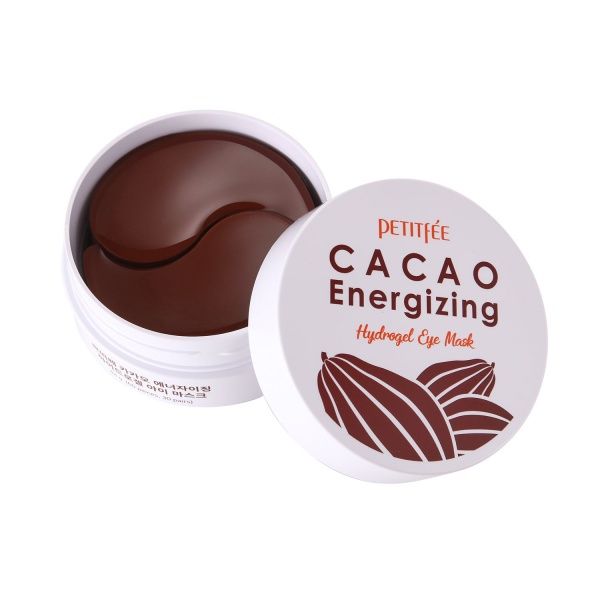 Патчи под глаза Petitfee Energizing Hydrogel Eye Patch с экстрактом какао 60 шт./уп.