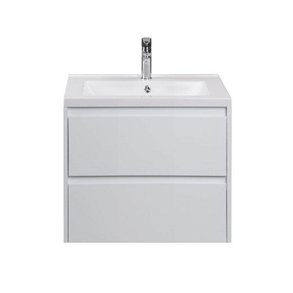 Тумба подвесная Мойдодыр Marko 60-A с умывальником Cosmopolitan 60