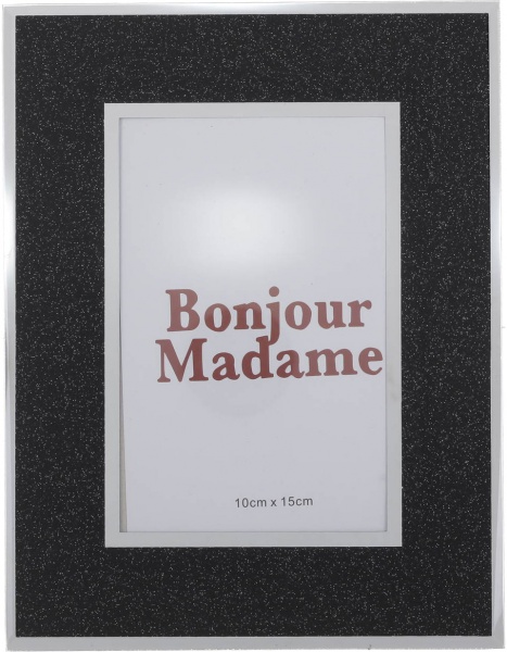 Рамка для фото Madame 1 фото 10x15 см черный 