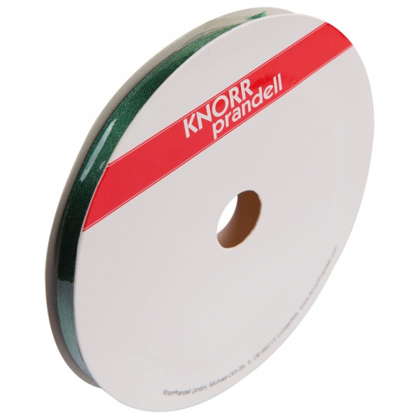 Стрічка декоративна Knorr Prandell Стрічка сатинова ribbon 6mm 10m fir gn 0,6 см 10 м темно-зелений 