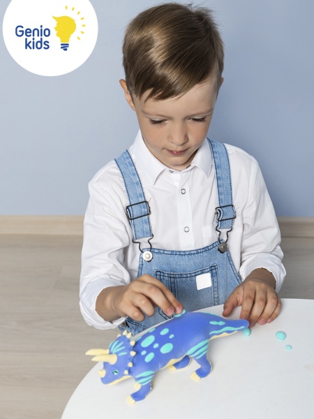 Набор для лепки DGT-ART Трицератопс TY4420