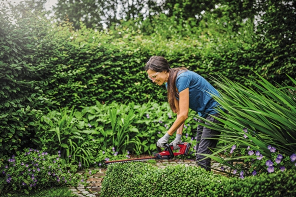 Кусторез аккумуляторный Einhell GC-CH 18/40 Li - Solo 3410940 + 4512097 аккумулятор 2,5 Ah зарядное устройство