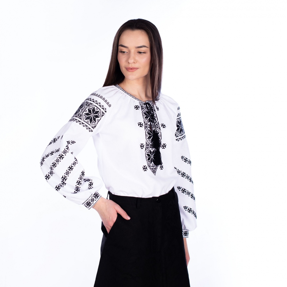 Блуза Эдельвика белый р. XL 129-24/09