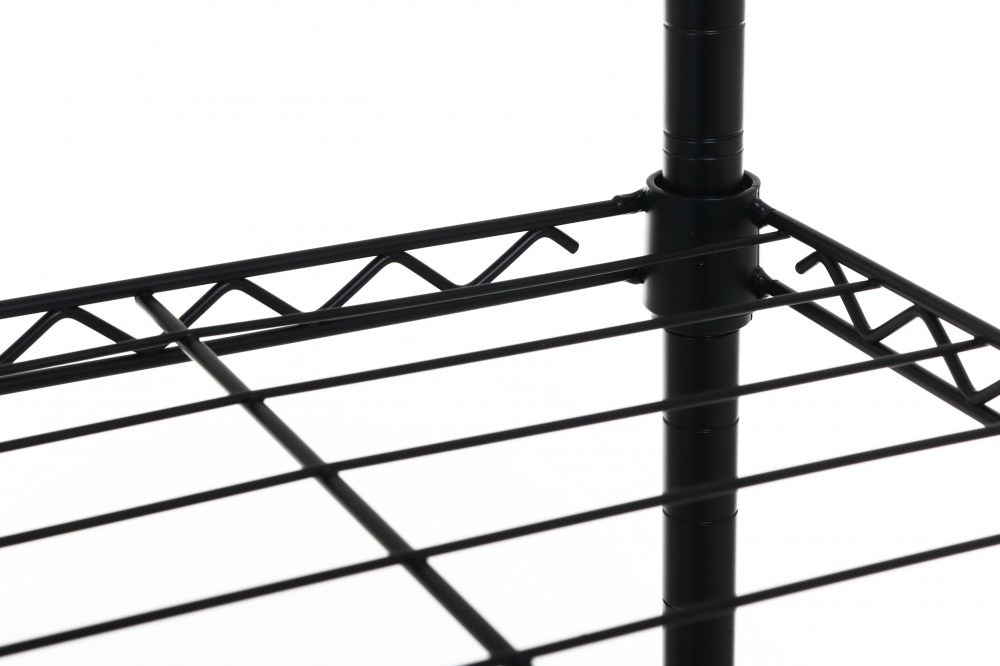 Стойка LUNA HOME DGCJ-B1438 гардеробная на 5 полок черный