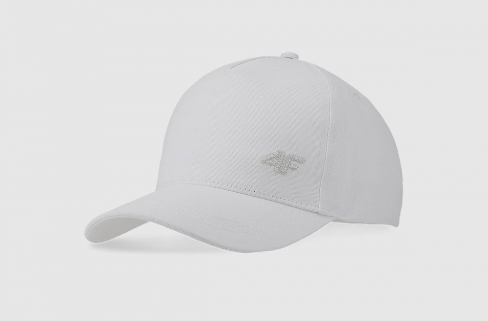 Кепка 4F BASEBALL CAP U387 4FJWSS25ACABU387-12S os білий