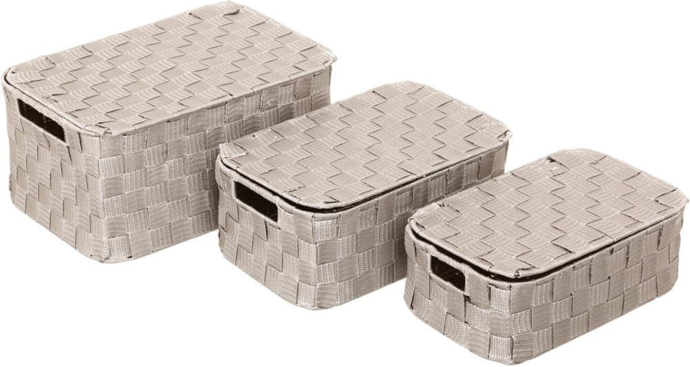 Набор корзин Nyla 3 шт бежевый Sensio
