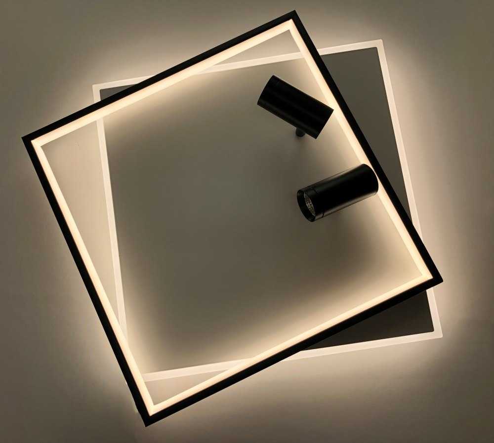 Люстра светодиодная Luminaria 4x100 Вт LED-модуль бело-черный GEOMETRIA DOWNLIGHT 100W 2S