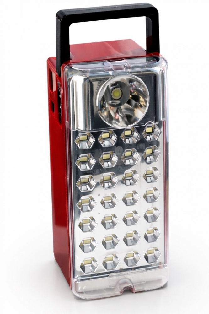 Фонарь светодиодный SOGO LED GL-6750 (1x24LED) 6V 4000mAh 1900 Lm красный