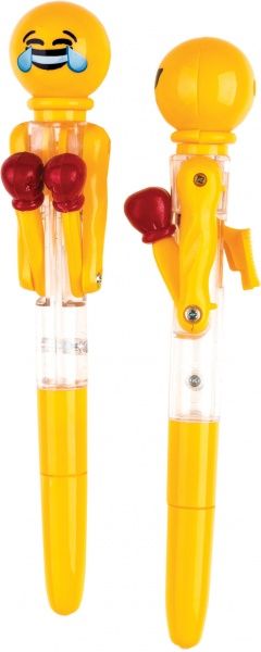 Ручка шариковая Centrum Emojidex с подсветкой Слезы радости 0,7 мм 80807 